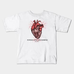 HEART OF A LION Kids T-Shirt